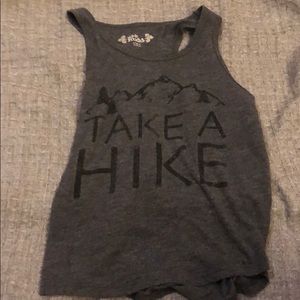 Grey tank top!